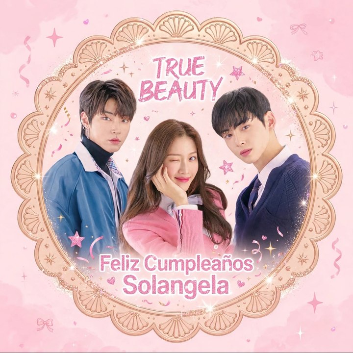 Tarjeta de cumpleaños: True Beauty, Feliz cumpleaños Solangela